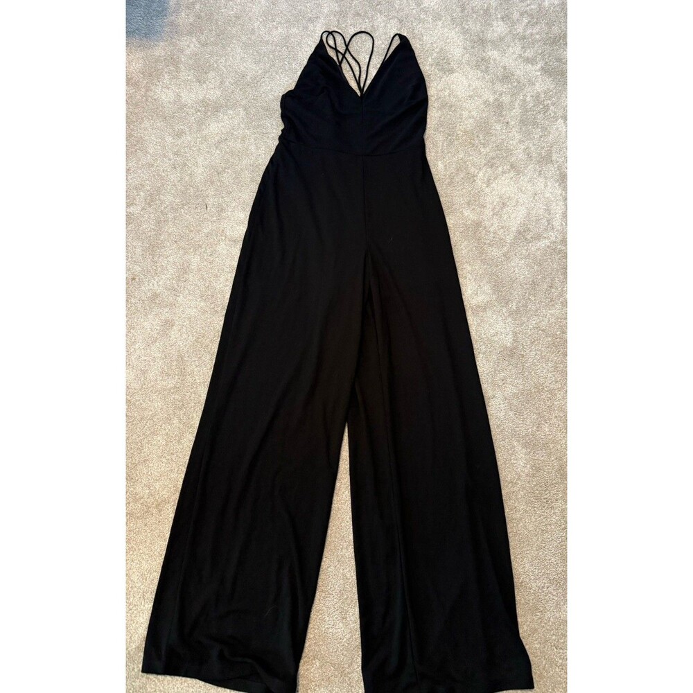 H&M Size 12 Black  Jumpsuit Strappy Sleeveless